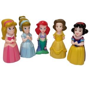 Disney Princess Figurines Lot of 5 Cinderella Ariel Snow White Sleeping Beauty